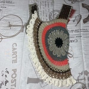 Poise Boho Crochet Festival Top